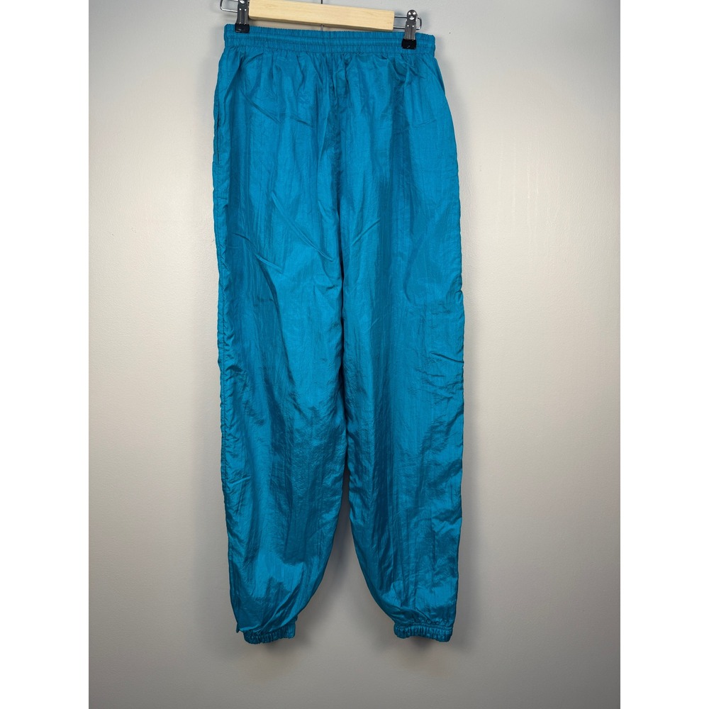 VTG 80s 90s Tracksuit Womens‎ Teal Pink Multicolor Windbreaker Set Reversible - Picture 13 of 16